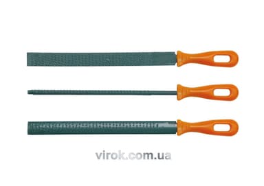 Рашпилі VOREL Набір 3 шт, l=200 мм(DW)