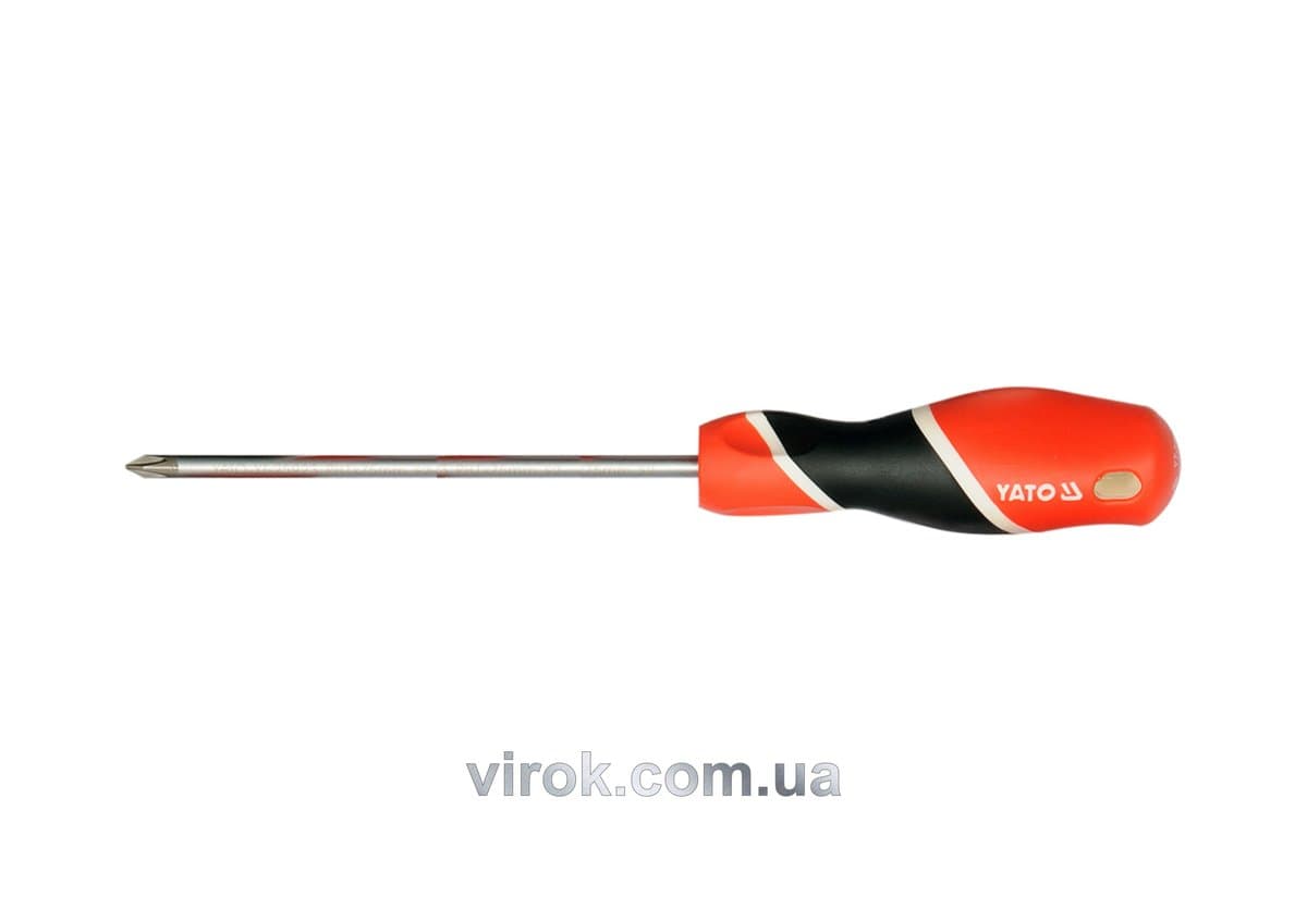 Викрутка хрестова YATO : "Philips" PH2 х 300 мм [6/24/96]