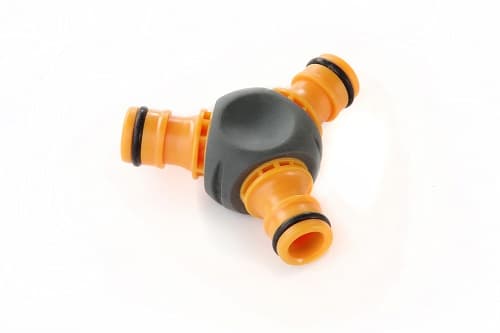 Адаптер-трійник для конектора 1/2'' прогумований СИЛА