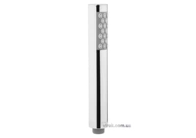 Розприскувач для душа пластиковий ABS хромований FALA; 1 полож. струї 60х 26 мм зі з'єднанням G 1/2