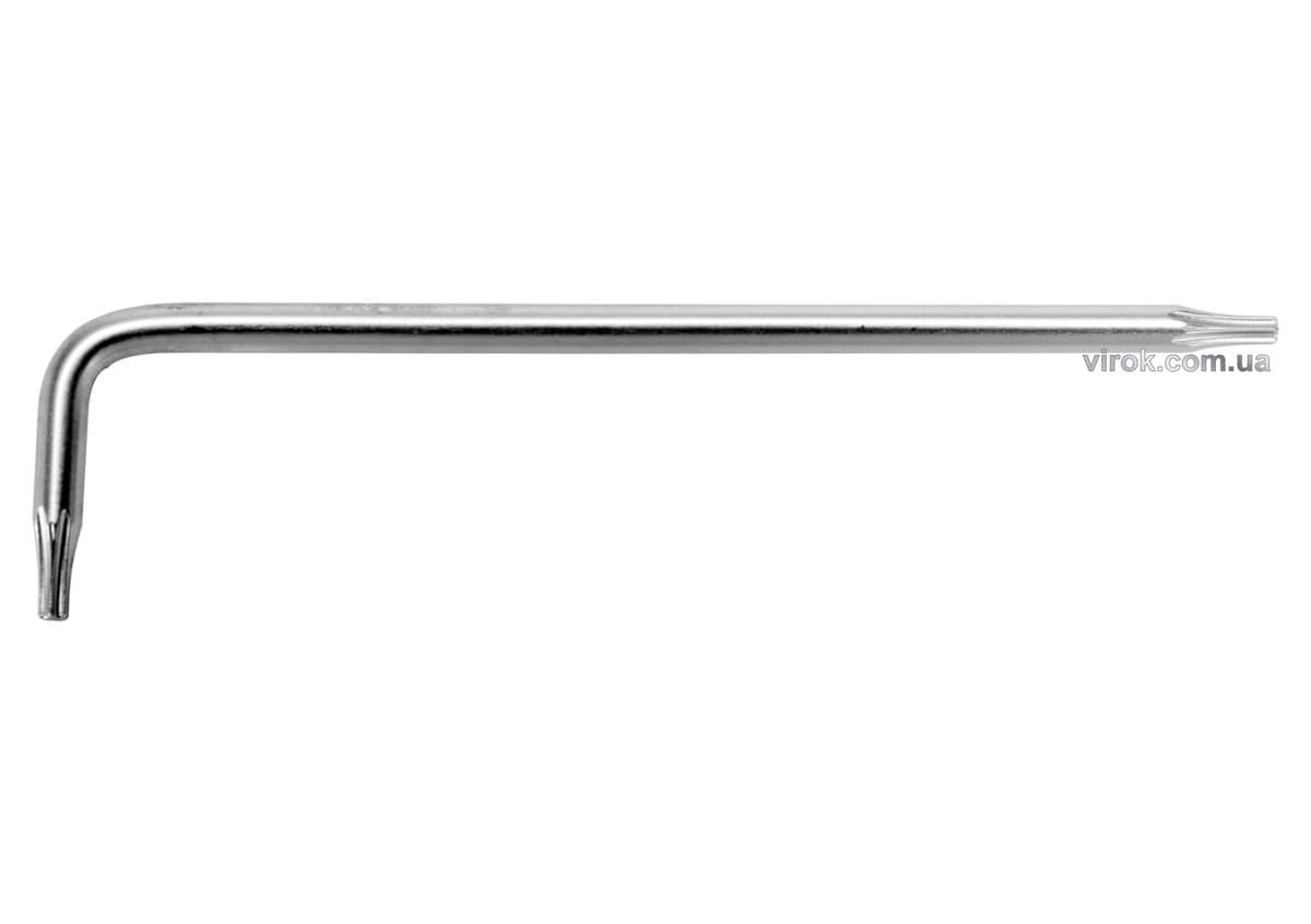 Ключ TORX Г-подібний 2-сторонній YATO Cr-V, Т6, 16 х 66 мм [250]