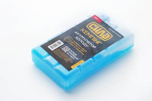 Акумулятор холоду 350гр (15,5*9,2*3,2см) СИЛА