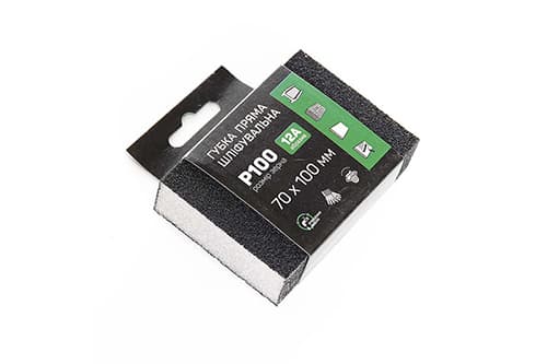 Губка шліфувальна APRO чотирьохстороння пряма P100