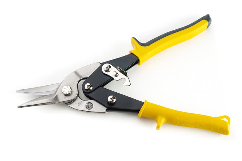 СИЛА Ножиці по металу 250 мм прямі Cr-V