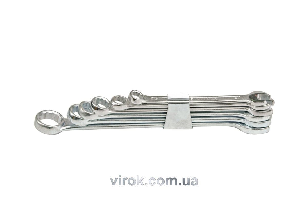 Ключі ріжково - накидні VOREL, Набір 8 шт. М 6-19 мм [10/40]