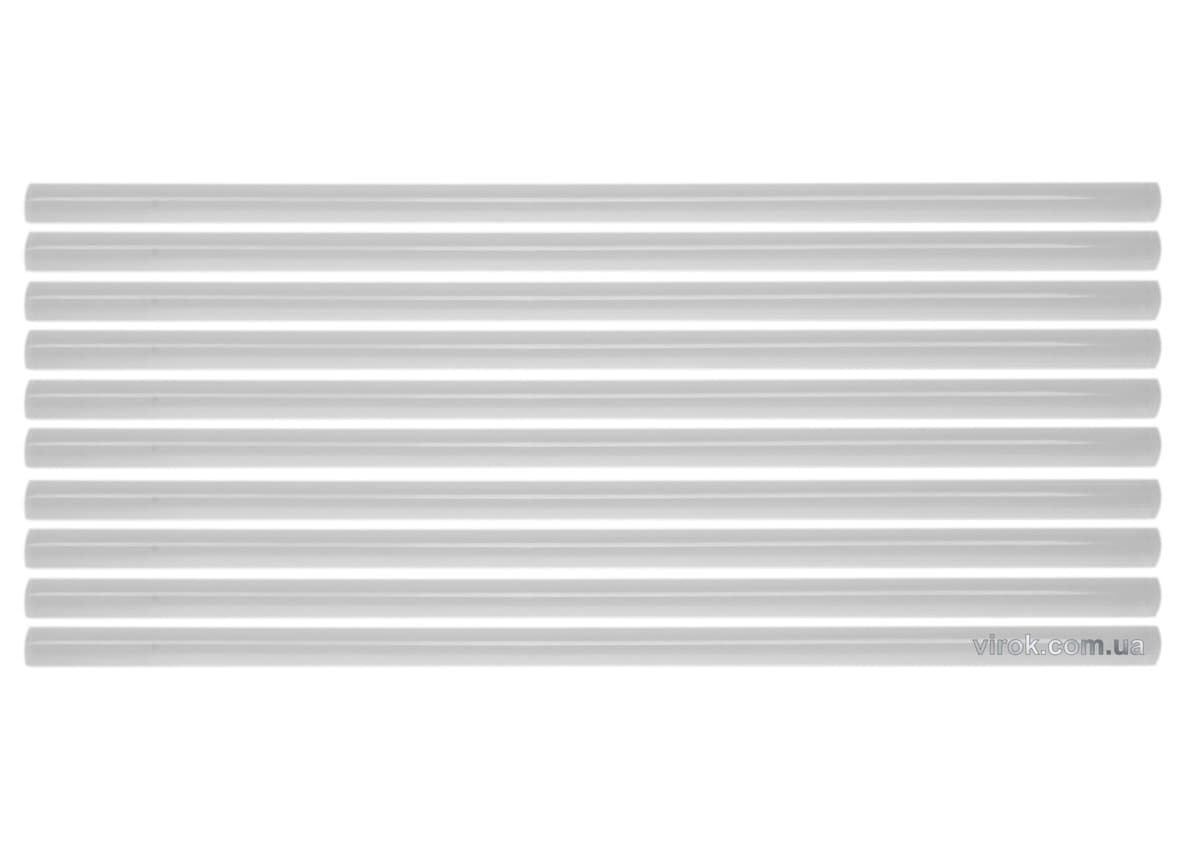 Стержні клейові YATO Ø=7,2 х 200 мм, прозорі. уп. 10 шт. [30/120]