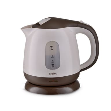 METEC Електрочайник EK-01PBC 1л, 900-1100Вт, корпус пластик, кавовий