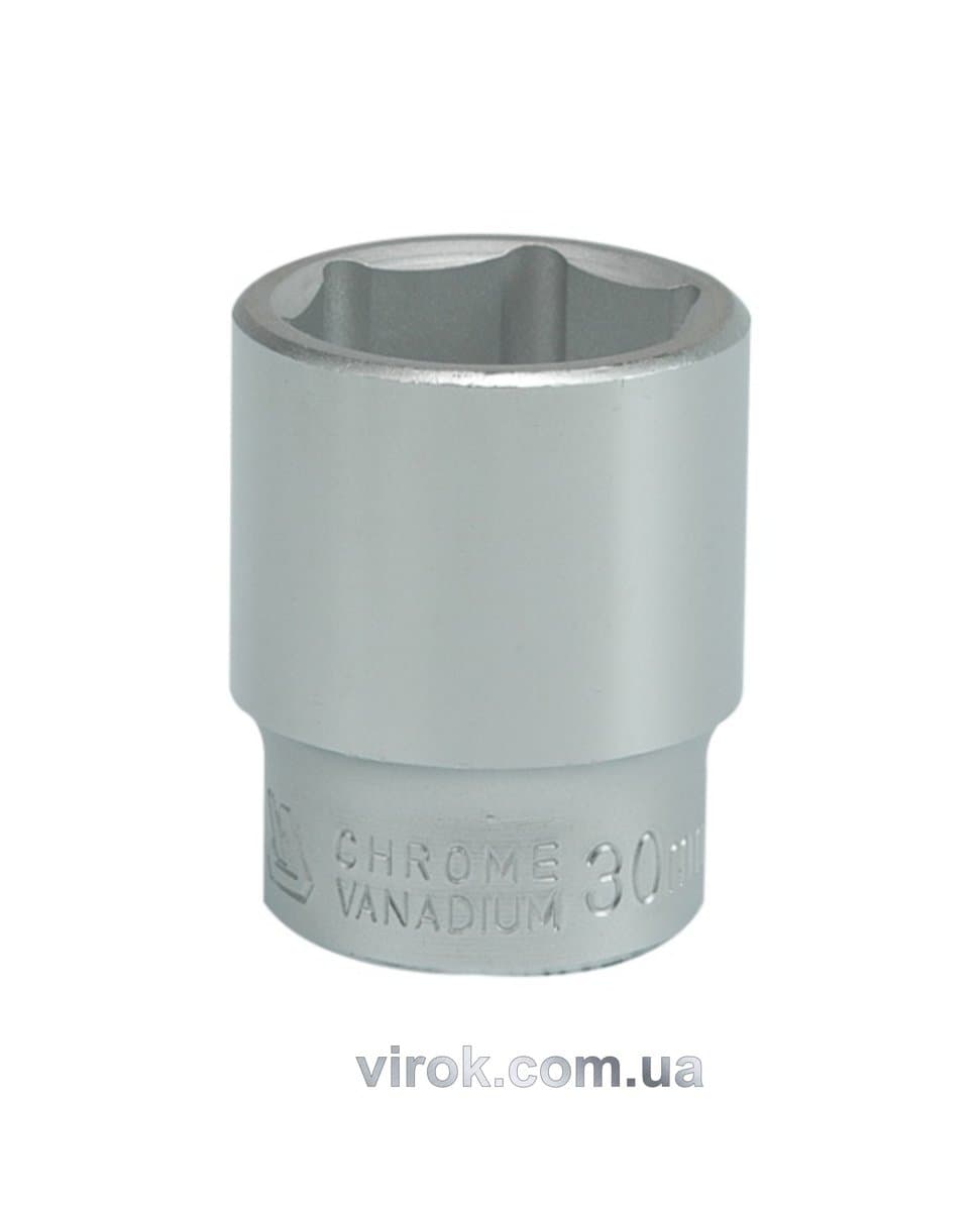 Головка торцева 6-гранна YATO : квадрат 3/4", М= 30 мм, L= 55 мм [8/48]