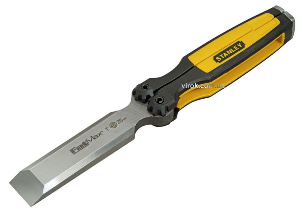Стамеска професійна STANLEY "FatMax" : L= 238 мм, жало- 25 мм