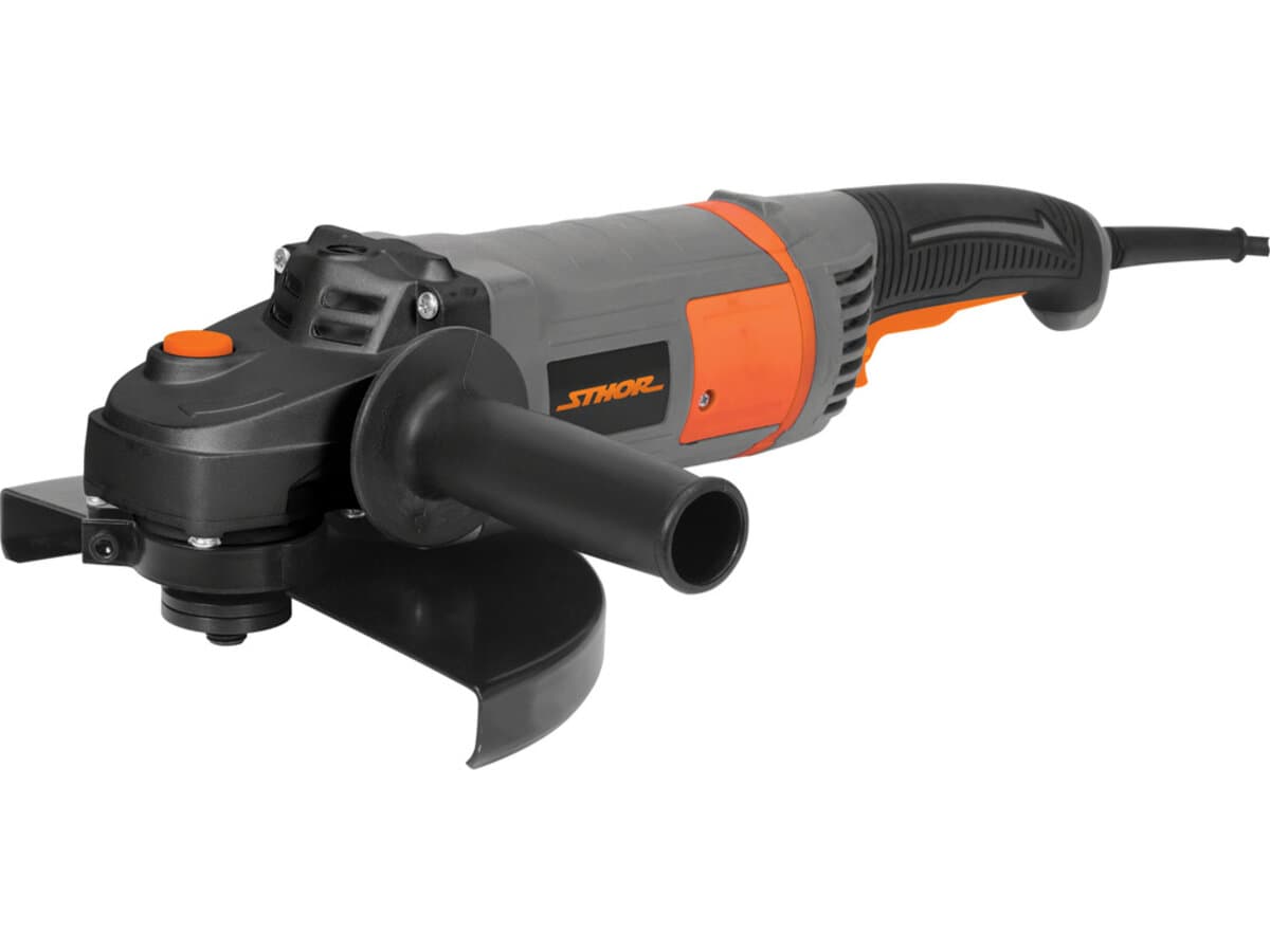 Шліфмашина кутова мережева STHOR: Ø= 230/22 мм. P= 2000 Вт, 6500 об/хв, М14 [4]