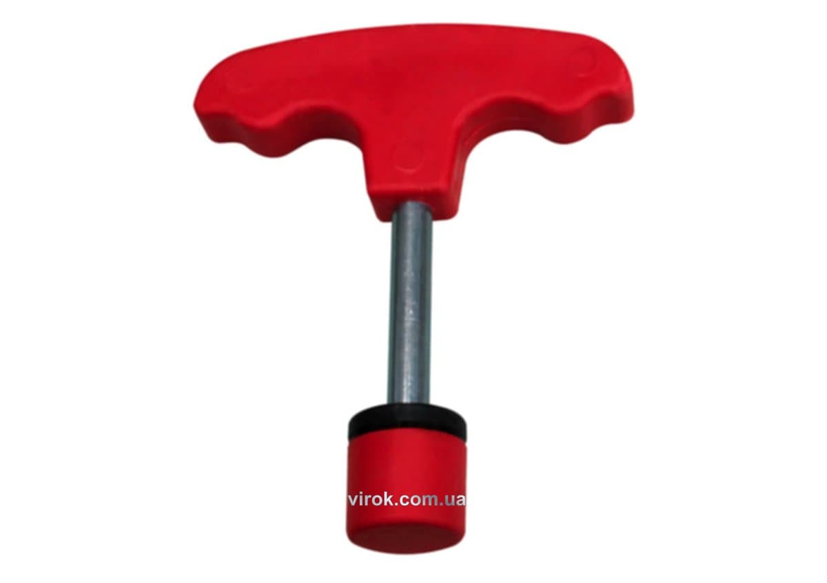 Свердло ручне металеве з пластмасовою ручкою для капельного поливу