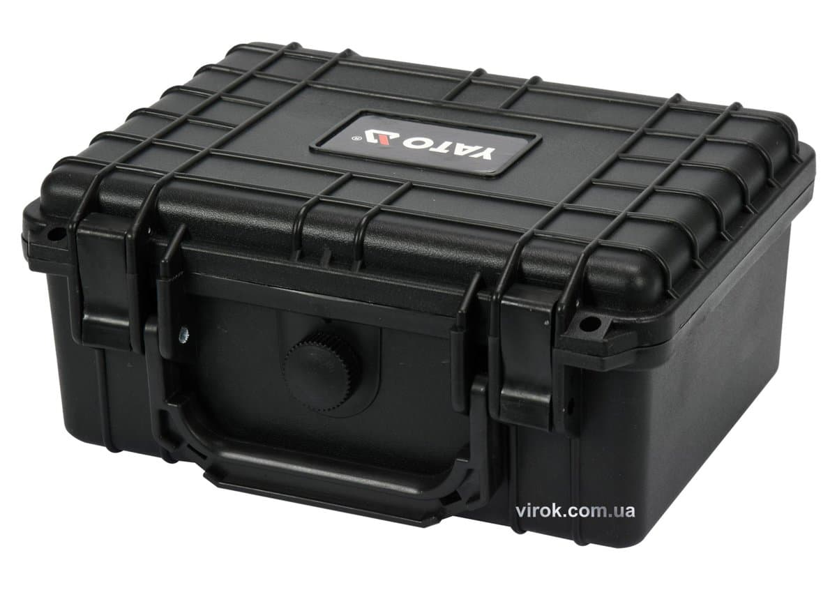 Ящик для інструменту герметичний, ударостійкий YATO 232х 192х 111 мм з поліпропілену [12]