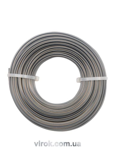 Жилка для тримера трикутник FLO : Ø= 2,7 мм; l= 15 м [10/120]