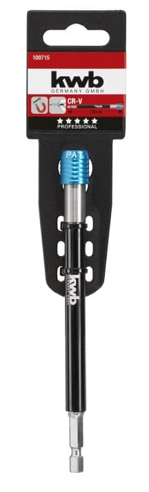 Тримач біт з швидкоос'емом 150 мм, довгий, магнітний, KWB (100715)