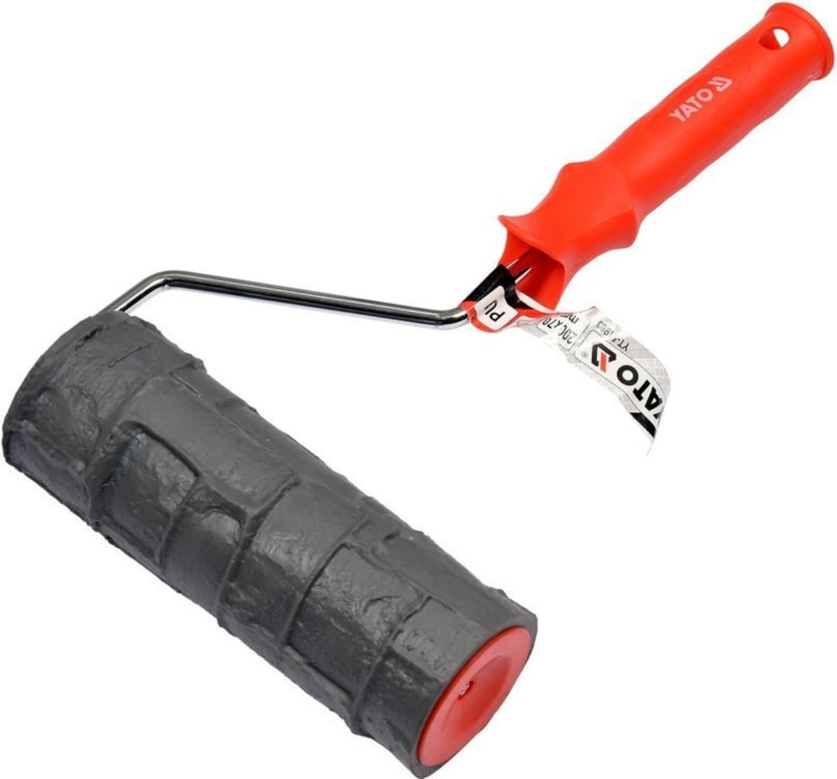 Валик декоративний YATO : Ø= 60 мм l= 180 мм. для узорів в штукатурці , поліуретановий [25]