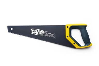 Ножівка по дереву 400мм тефлон з пластиковою 2-х компонентною рукояткою СИЛА