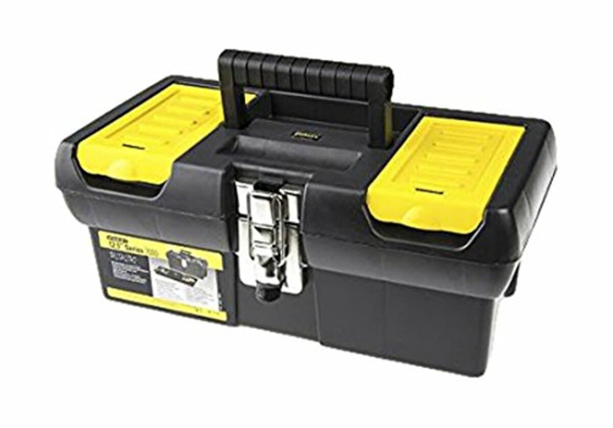 Ящик для інструменту STANLEY series 2000 : 2 органайзери, лоток, металеві замки, М= 318х178х130 мм.