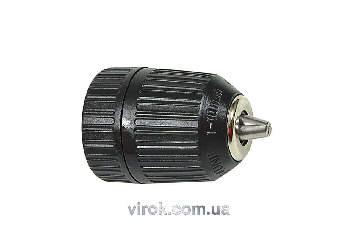 Патрон для дриля VOREL Ø-10мм 3/8" швидкозатискний [10/40]