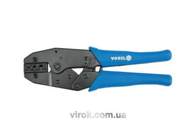 Кліщі для обтискання і зачистки проводів VOREL : L=220 мм(DW)