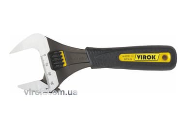 Ключ розвідний TM VIROK 6" l= 150 мм, розкриття - 34 мм