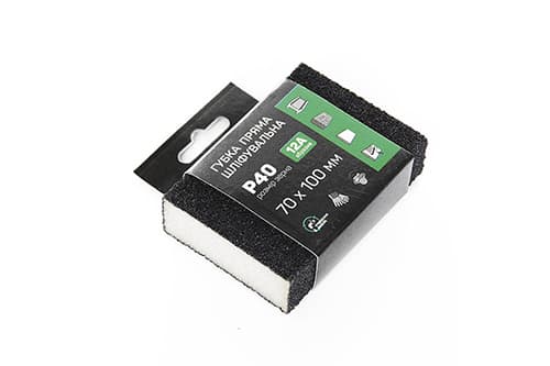 Губка шліфувальна APRO чотирьохстороння пряма P40