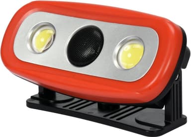 Світильник переносний, світлодіод YATO 3,7В Li-Ion акумул 2000Лм з 2 динам. по 15Вт, заряд. USB DW