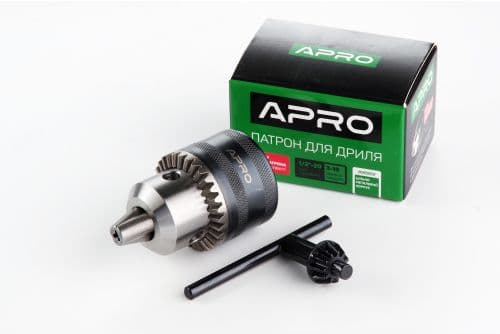 Патрон для дрилі з ключем 1/2-20, 3,0-16мм APRO