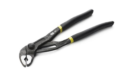 Кліщі трубні обгумовані з кнопкою 250мм ПРОФІ СИЛА