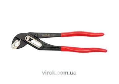 Кліщі переставні YATO : ізольовані ручи, L= 250 мм [6/36]
