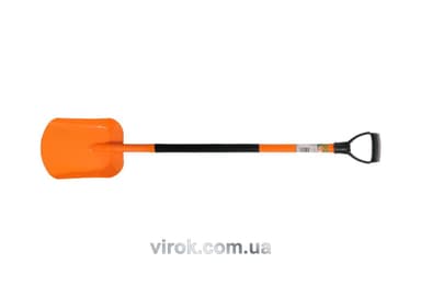 Лопата совкова FLO з метал. держаком з DY ручкою наконечником [120]