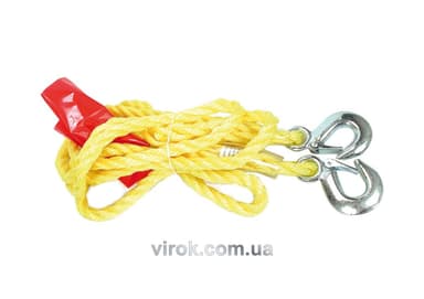Трос буксирний VOREL 1,5 т з гаком [20]