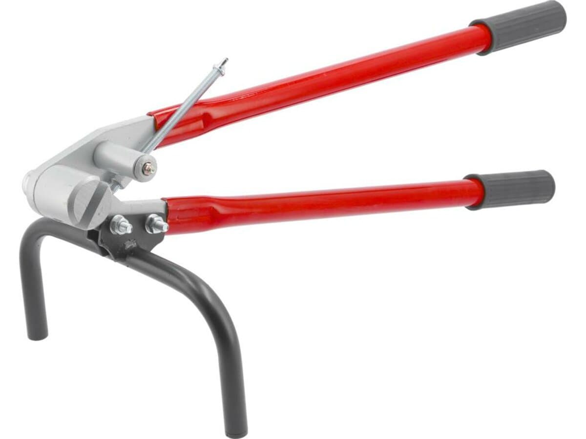 Згинач ручний гаків для ринв YATO l= 630 мм, кут роб.- 30-90˚, шир/глиб зазору- 8/30 мм, прут Ø≤ 6мм