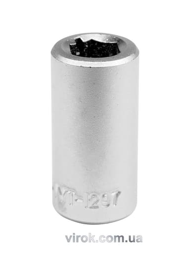 Перехідник для насадок викруткових YATO : квадрат 1/4"(F) HEX- 1/4 (M)6,3 мм, L= 24 мм [24/240/500]