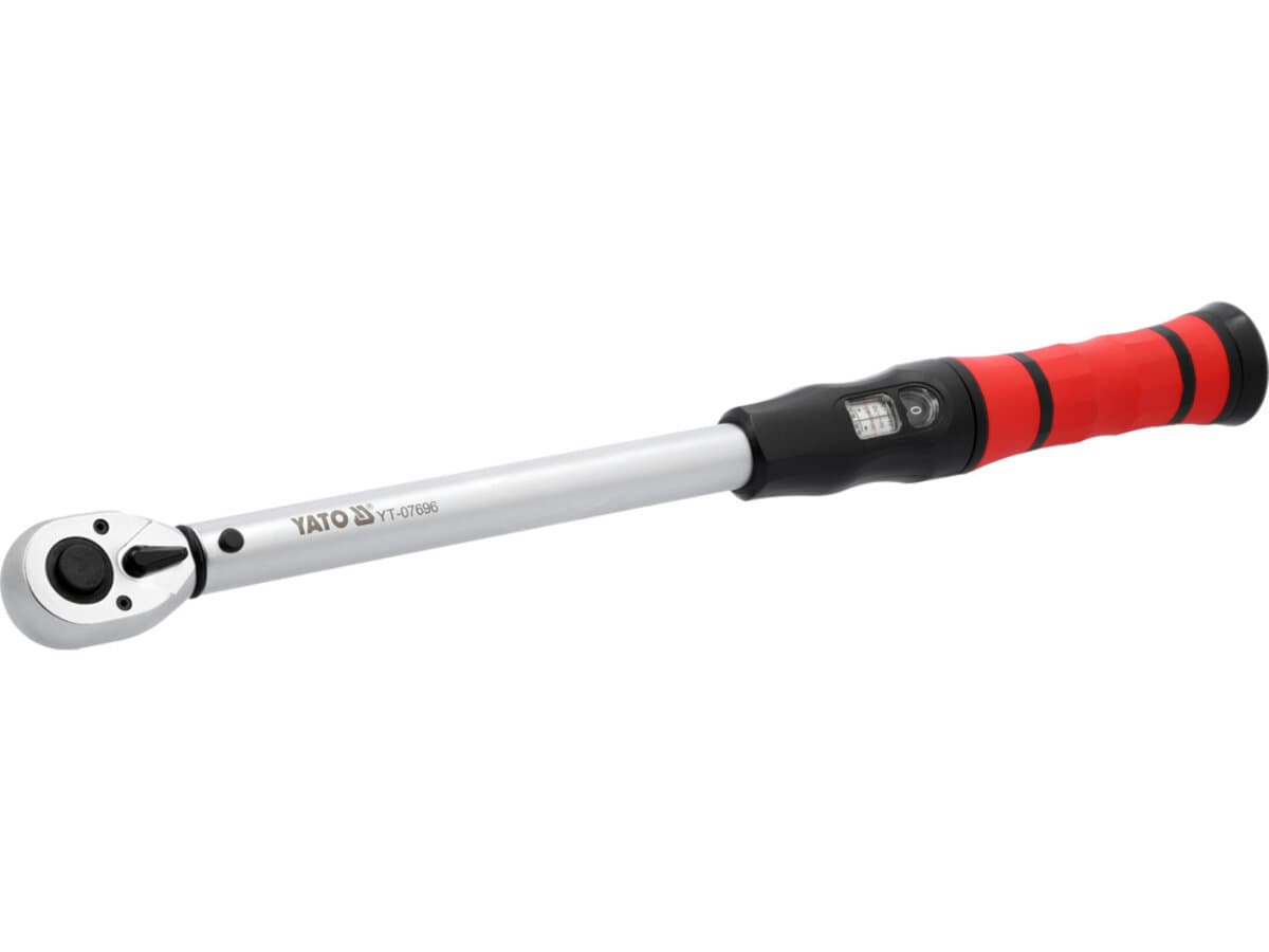 Ключ динамометричний з налаштувальним вічком YATO : квадрат 1/2", F= 40- 220 Нм, L= 500 мм [6]