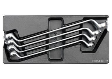 Вклад до інструментальної шафи YATO, ключі накидні вигнуті 21х23, 24х27, 25х28, 30х32 мм, 4 шт. [8]