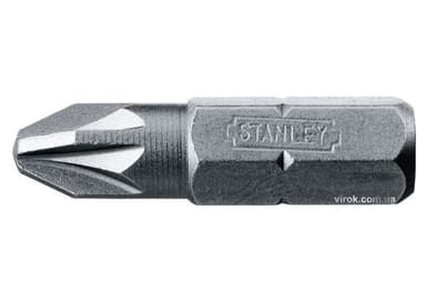Насадка викруткова STANLEY : "Pozidriv" PZ1 х 25 мм. 25 (Шт/Уп.)