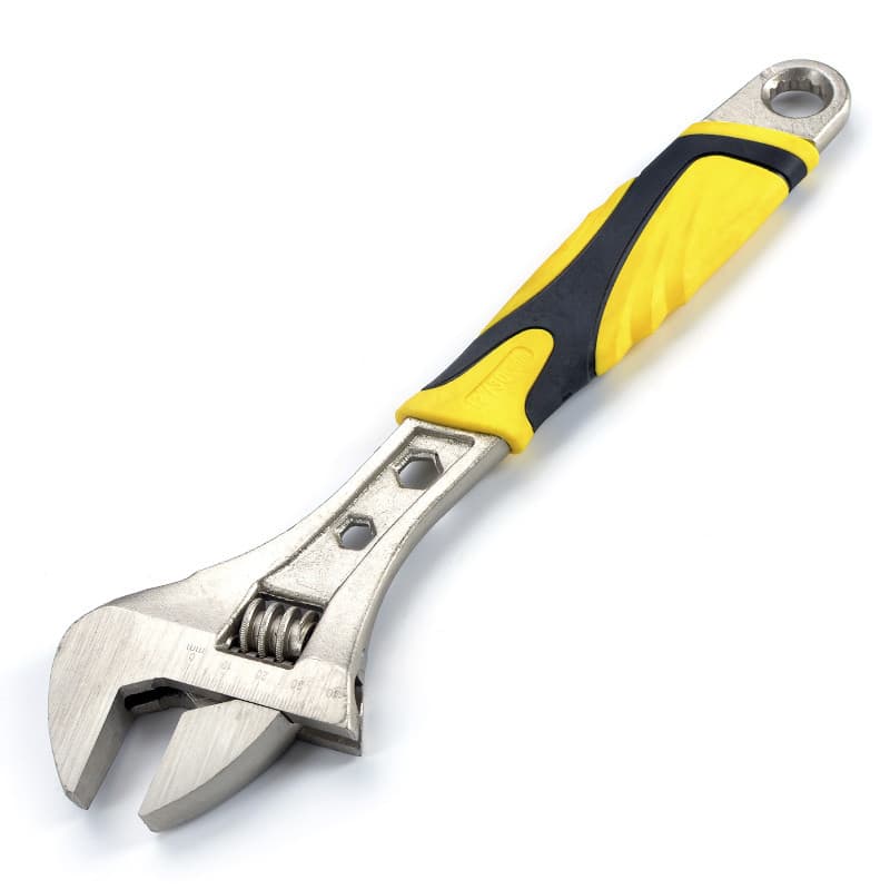 СИЛА Ключ розвідний проф. CrV 0-25 мм 200 мм