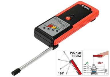 Тестер гальмівної рідини YATO з 4 діодними індикаторами і звуковим сигналом [28]