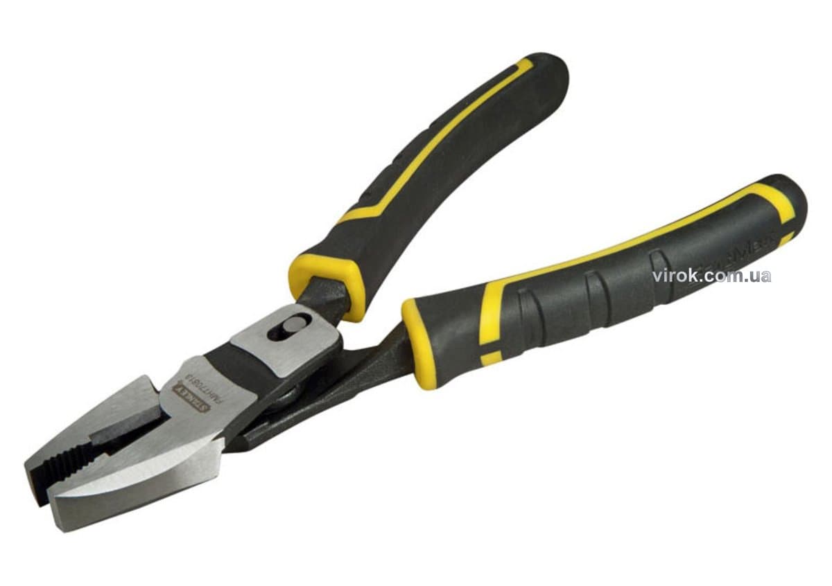 Плоскогубці комбіновані STANLEY "FatMax Compound Action" : L= 215 мм