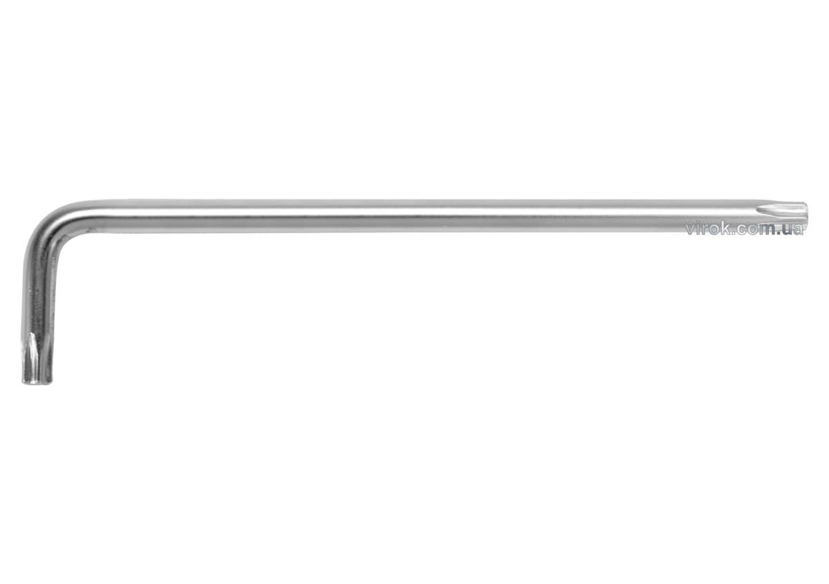 Ключ TORX Г-подібний 2-сторонній YATO Cr-V, Т30, 24 х 114 мм [50]