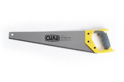 Ножівка по дереву 450мм з пластиковою 2-х компонентною рукояткою ТЕСЛЯР СИЛА