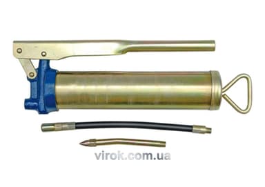 Шприц мастильний VOREL, V= 400 см³. з гнучкою і жорсткою трубками [10]