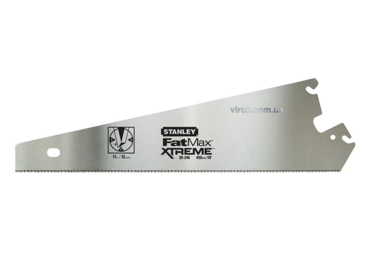 Полотно для ножівки STANLEY "FatMax Xtreme" : L= 450 мм, 11 зуб/1" Heavy Duty Jet-Cut" DW