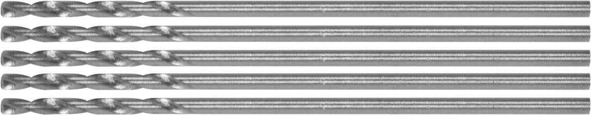 Свердло по металу PREMIUM YATO: HSS 4241, до нержав. і високолегов сталі,литва Ø=0.8х30мм, 5шт [100]