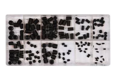 Гвинти під шестигранний шліц 3-10 мм YATO; наб. 160 шт. [5/20]