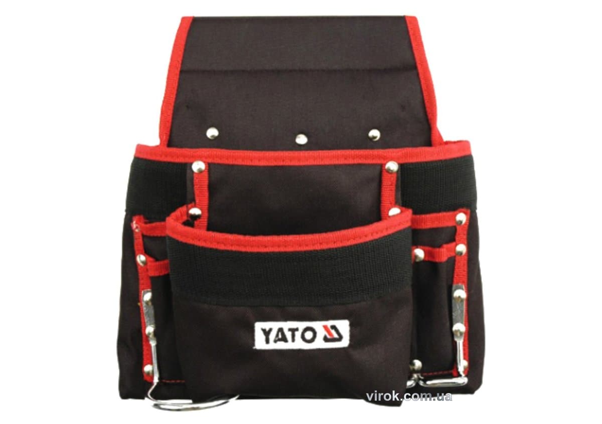 Сумка YATO поясна для інструментів з 8 кишенями [20/40]