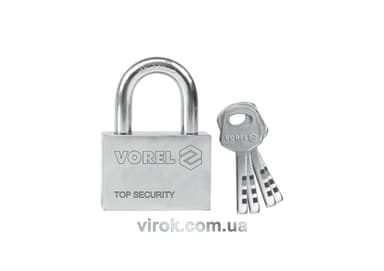 Замок навісний VOREL чавунний l=50мм [12/72]