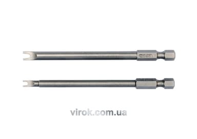 Набір насадок викруткових YATO : SPANNER #6-#10, HEX 1/4", L= 100 мм. 2 шт. [25/100]