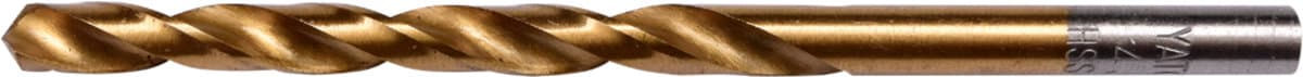 Свердло по металу титанове YATO : HSS-TIN, Ø= 4.8 мм, l= 86/52 мм [50]