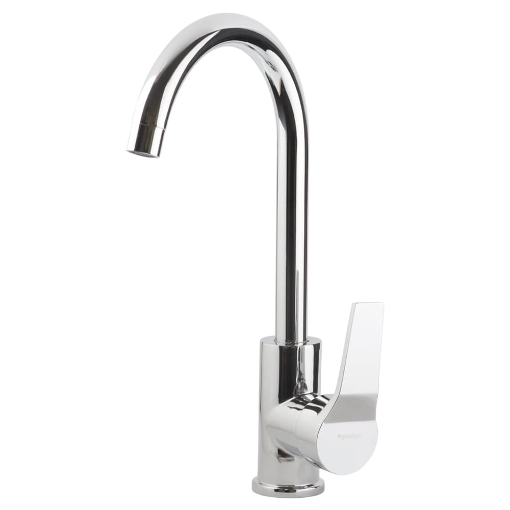 Змішувач s45 Ø40 для кухні вилив високий вухо на гайці AQUATICA (9745100)